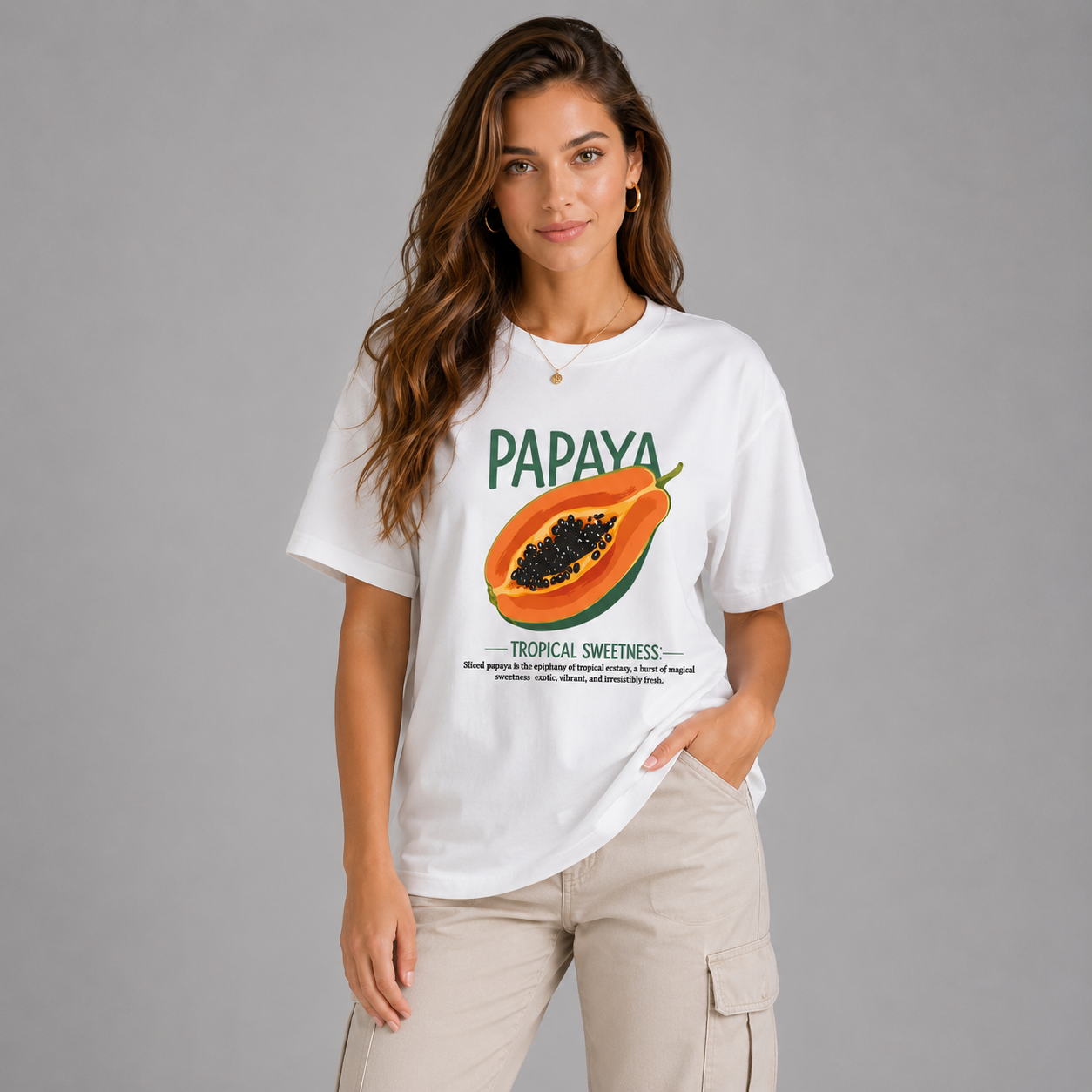 Vintage Papaya Oversize